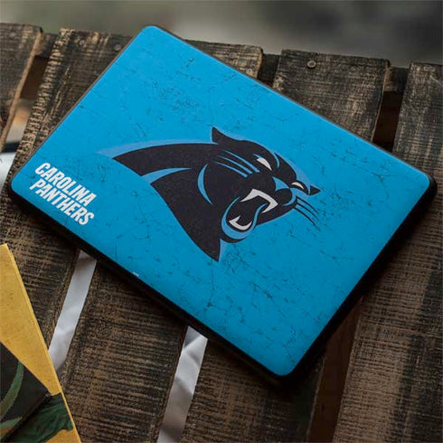 NFL Carolina Panthers Distressed Alternate Google Pixelbook Go Skin